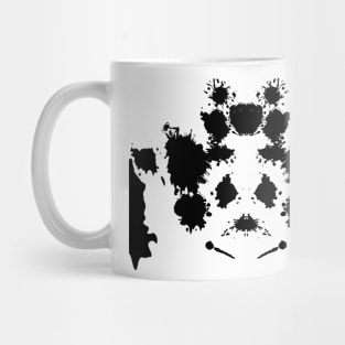 Rorschach Inkblot Test Disapproval Mug